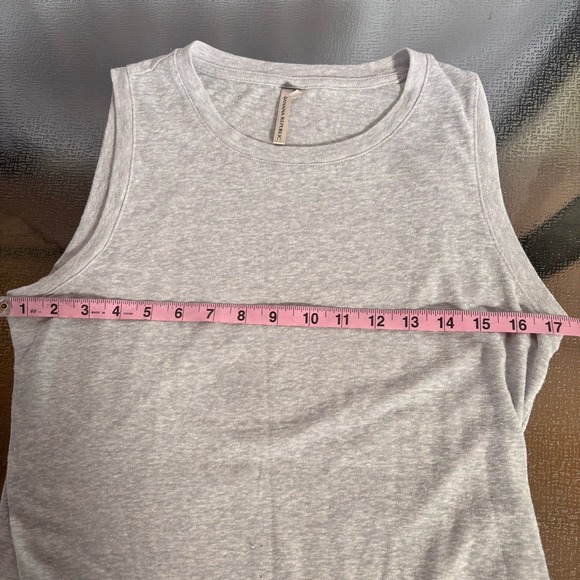 Banana Republic Linen Blend Tank Top Womens Medium Coastal Resort Breathable - Picture 4 of 6